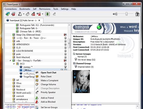Download TeamSpeak Cliente for Windows for free. Communicate with your friends while you play. TeamSpeak Cliente is a complete and convenient tool that...